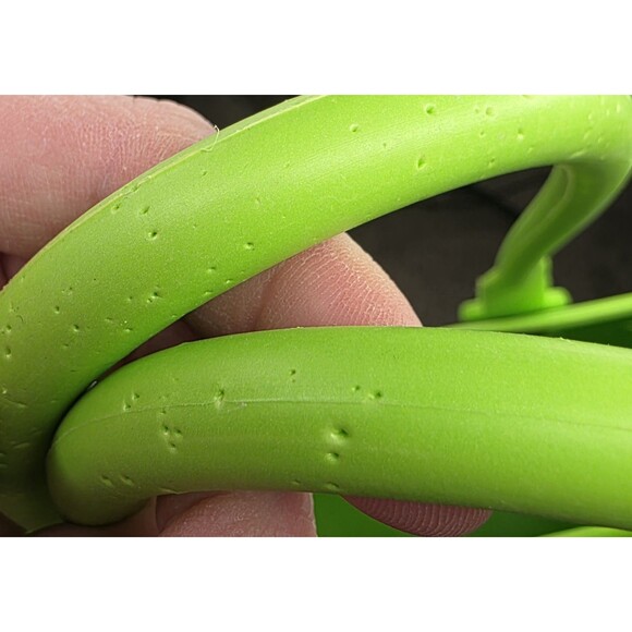 OPTARI Sol Tote Rubber Waterproof Green Beach Pool Travel Handbag Utility - Picture 15 of 15